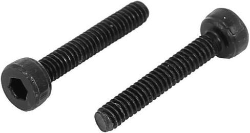 Uxcell M2x15mm 14.9 سبائك الصلب عرافة المقبس رئيس مخرش غطاء برغي الترباس الأسود 50 قطعة in Kuwait
