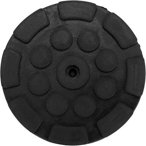 4 Pcs Car Auto Jacking Lift Pads, Car Round Rubber Arm Pads Auto Jacking Lift Pads, Universal Black Jack Stand Pads for Safe Lifting Weightlifter Accessories in Kuwait