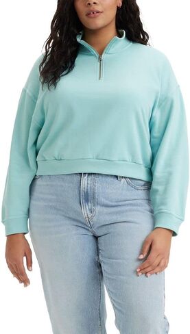 Levi's Women's ¼ Zip Sweater (Also Available in Plus) in Kuwait
