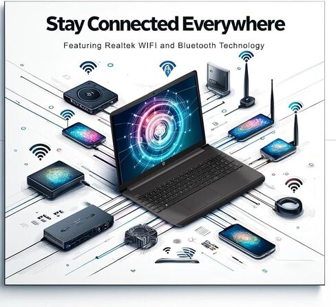 Newest 250 G8 Laptop, 15.6" FHD Display, Intel Core i5-1135G7 Processor (Up to 4.2 GHz), Long Battery Life, WiFi, HDMI, Bluetooth, Windows 11 Pro, w/WOWPC Bundle (32GB RAM | 1TB PCIe SSD) in Saudi Arabia