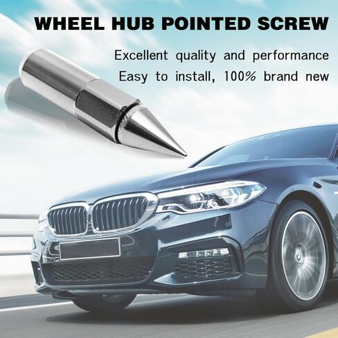 20 قطعة M12x1.5 صواميل عجلة السيارة مع غطاء مدبب، ارتفاع 60 مم من الألومنيوم المضاد للتآكل لعجلات السيارة، صواميل عروة، غطاء السيارة موالف ممتد، عالمي لشاحنة الدفع الرباعي RV (أسود) in Kuwait