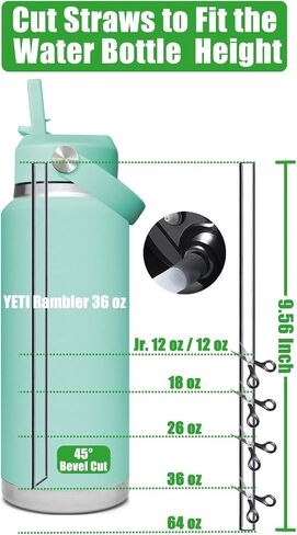 Straw Cap for YETI Rambler Lid -12 18 26 36 64 oz, Jr 12 oz Replacement, Flexible Handle for Yeti Straw Lid Replacement, Perfect for Yeti Accessories Lid and RTIC Water Bottle Top in Saudi Arabia