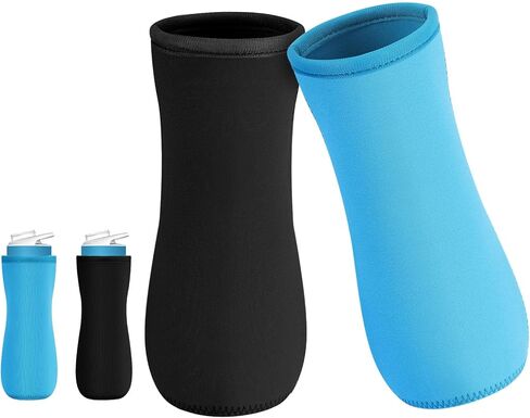 Sleeve for Cirkul Water Bottle, 2PCS Water Bottle Sleeve for 22oz Cirkul Plastic and Stainless Steel Bottle Neoprene Insulated Water Bottle Cover for Retaining Temperature in Kuwait