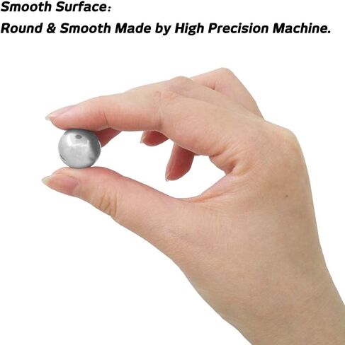 500pcs 3mm Bearing Balls, Solid 304 Stainless Steel Ball G100 Precision Balls for Equipment Repairing/Bearing Balls/DIY Projects in Saudi Arabia