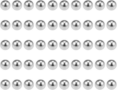 500pcs 3mm Bearing Balls, Solid 304 Stainless Steel Ball G100 Precision Balls for Equipment Repairing/Bearing Balls/DIY Projects in Saudi Arabia