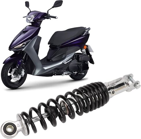 ممتص الصدمات الخلفي للدراجة النارية 300 مم 3000 رطل من سبائك الصلب بديل مقاوم للماء لـ 100 (أسود) in Kuwait