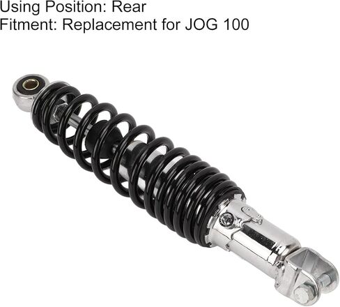 ممتص الصدمات الخلفي للدراجة النارية 300 مم 3000 رطل من سبائك الصلب بديل مقاوم للماء لـ 100 (أسود) in Kuwait