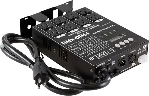 SIRS-E DMX-DIM4 4 Channel DMX Dimmer Pack Double Output in Saudi Arabia