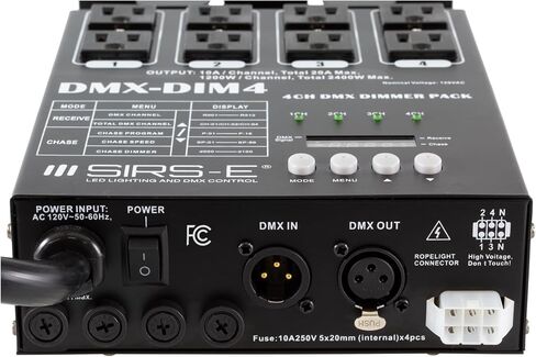 SIRS-E DMX-DIM4 4 Channel DMX Dimmer Pack Double Output in Saudi Arabia