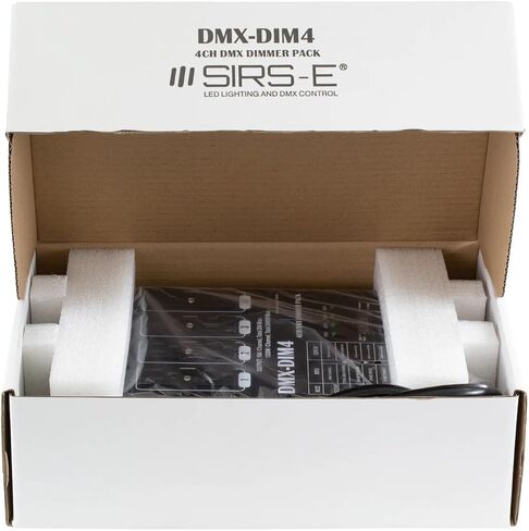 SIRS-E DMX-DIM4 4 Channel DMX Dimmer Pack Double Output in Saudi Arabia