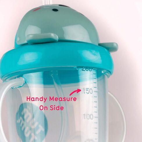 TUM TUM Tippy Up Free Flow Sippy Cup (No Valve), Sippy Cup for Toddlers, 200ml, BPA Free (Kev Koala) 200ml in Saudi Arabia
