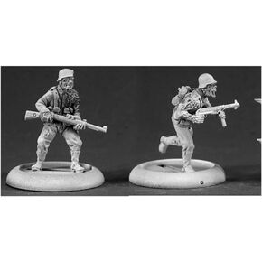 REAPER German Soldier Zombies Miniature 25mm Heroic Scale Chronoscope Series Miniatures