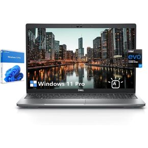 Dell Latitude 5530 15.6" HD Business Laptop Computer, 12th Gen Intel Core i7-1265U vPro 10-Core, Windows 11 Pro, 32GB RAM, 1TB SSD, Backlit Keyboard, Wi-Fi 6E, Bluetooth, Numeric Keypad, Grey