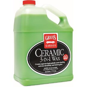Griot's Garage 10983 Ceramic 3-in-1 Wax Gallon, Green, 128 Fl Oz (Pack of 1)