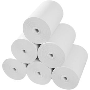 Thin Type Coreless Durable Thermal Receipt Paper for Mobile 58mm 30mm Mini Thermal Printer Cash Register POS Receipt Paper Roll (10 Rolls)