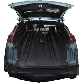 Car Tailgate Mesh Screen Breathable Magnetic Mosquito Net Tailgate Rear Windshield Sunshade Perfect for SUV MPV Camping 65''x65''