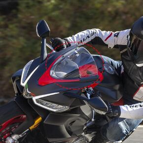 Motorcycle Windscreen Compatible with A-prilia RS660 RS 660 rs660 2020-2022 2021 Front Windshield Wind Scree Deflector Fairing Flyscreen Pare-brise Protector (Smoke)