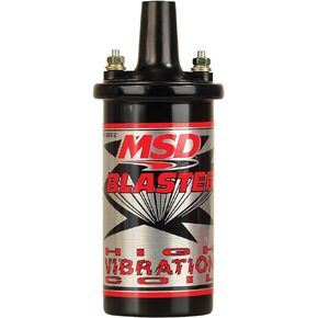 8222 MSD Ignition Coil - Blaster Series - High Vibration - Black