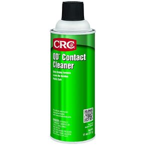 CRC QD Contact Cleaner 03130 – 11 WT OZ, Plastic Safe Electronics Aerosol Cleaner, Suitable for Sensitive Electronic Equipment