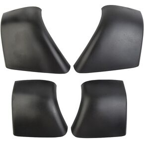 Roof Rack Rail Cover End Caps Aluminum Alloy Car Luggage Rack Cross Bar Cover Shell Trim Replacement for Model 3