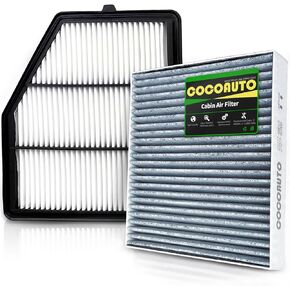 Engine Cabin Air Filter Kit for Nissan Altima 2.5L 2019 2020 2021 2022 2023 2024,selected models Replace 272775NA1A 165466CA0A