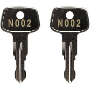 N002 Thule Series Frame Keys, Thule Key Replacement for Yakima and Thule Ski,Roof Racks,Cargo Box,Carrier Racks and Crossbar[Code N002]