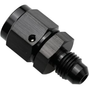 Aluminum Swivel AN Flare Reducer 6AN Female to 4AN Male Flare Reducing Fittings Black