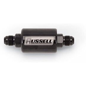Russell 650613 Black Anodize Check Valve (8an Male to 8an Male)