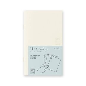Midori 15302006 MD Notebook, Light, New Book, Grid Ruled, Set of 3