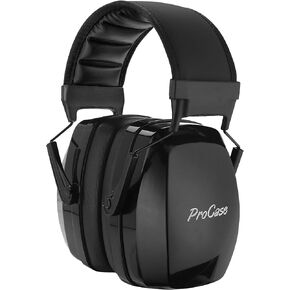 ProCase SNR 36dB Noise Reduction Safety Ear Muffs, NRR 32dB Noise Cancelling Ear Protection Headphones, Hearing Protection Ear Defenders for Shooting Gun Range Mowing -Armygreen