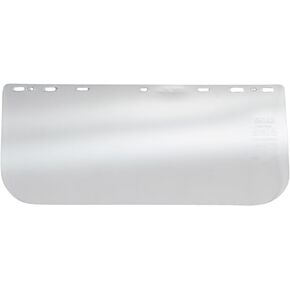 MCR Safety 181640 Clear PETG Faceshield, 8 x 15.5 x .04-Inch