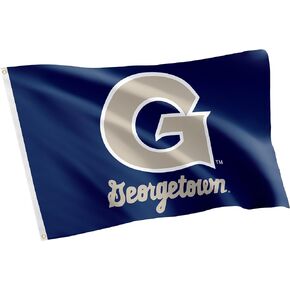 Desert Cactus Georgetown University Flag Hoyas GU Flags Banners 100% Polyester Indoor Outdoor 3x5 (Style A)