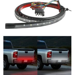 شريط إضاءة LED مقاس 48 بوصة 60 بوصة، مصابيح سرير الشاحنة، شريط إضاءة الباب الخلفي، شريط إضاءة الباب الخلفي لملحقات السيارة، شريط إضاءة الباب الخلفي LED بصف واحد، شريط إضاءة مقاوم للماء (60 بوصة) in Kuwait