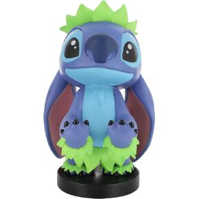Exquisite Gaming: Lilo & Stich: Hula Stitch - Original Gaming Controller & Phone Holder, Device Stand, Cable Guys, Disney Classics Licensed Figure
