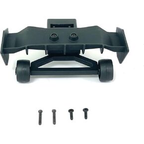 CROBOLL Body Wing with Wheelie Bar for 1/14 Blue RC Truggy 005, Spoiler Body Shell Rear Spoiler Tail Wing Kit Toy Vehicles Parts
