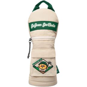 غطاء رأس خشبي أخضر من KAKAO FRIENDS GOLF Go، غطاء نادي الجولف، غطاء من النايلون مع جيب in Kuwait