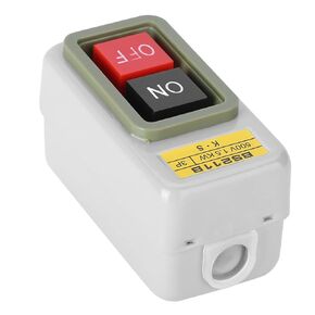 interrupteur Push Button Switch 240v 30 amp Switch Self Locking 3P On Off Power Push Button Switch AC 220V 380V BS211B 9 * 5 * 5