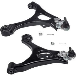 2Pcs K620382 K620383 Left Right Front Lower Control Arm and Ball Joint Assembly Compatible With 06 07 08 09 10 11 Ho-nda Civic (Fits 1.8L and 1.3L) Acura CSX Driver Passenger Side Suspension
