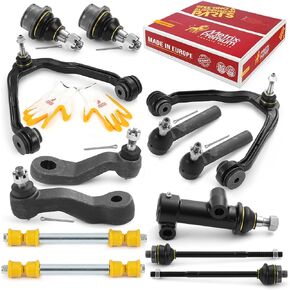 Made in Europe-Metrix Premium 13 PC Front Suspension Kit Fits Cadillac Escalade, Chevrolet Tahoe, Silverado 1500, Avalanche 1500, Silverado 1500 Classic, Suburban 1500, GMC Sierra 1500, Yukon/XL 1500