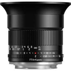TTArtisan 10mm F2 APS-C Ultra-Wide Camera Lens Compatible with Olympus and Panasonic MFT M4/3 Mount Cameras