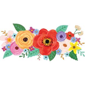 Teacher Created Resources Wildflowers Bulletin Board (TCR6593)