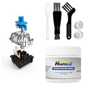 Horex Keyboard Switch Silicone Grease 50g Mechanical Stabilizer keycaps Connectors Dielectric Lubricant DIY Kit Satellite Axis Accessories for Gaming Cherry MX Switches
