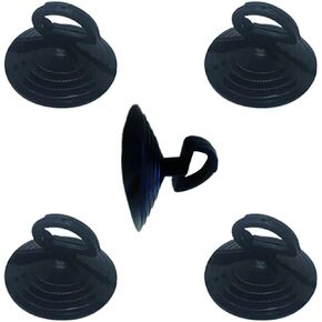 Car Glass Small Suction Cup Windshield Sunshade PVC Sucker Automotive Glass Suction Cup Black15PCS, LLZ044