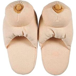 للجنسين الكبار مضحك النعال الجدة الكمامة هدية داخلي شقة الشتاء فروي النعال للنساء الرجال المضادة للانزلاق لينة Houseshoe in Kuwait