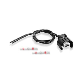 A/C AC Compressor Control Valve Plug CV Wiring Harness Connector Fit for Genesis G80 G90 2017-2020 Hyundai Kia 2009-2022 Replace 977233R000 VS12E VS14E VS16E VS18E, 30CM 18AWG, with 2 Terminals