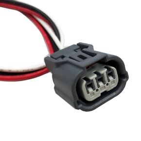 Daytime Running Light DRL Connector Pigtail Harness Compatible with Honda Acura Repair Gray