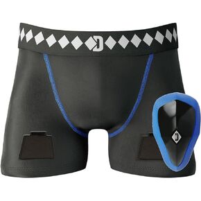Diamond MMA Hockey Jock Short With Built-in Jock Strap & Athletic Cup Groin Protection System