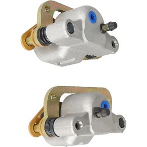 labwork Front Brake Calipers & Pads Replacement for Polaris Trail Blazer 250 400 Trail Boss 325 330