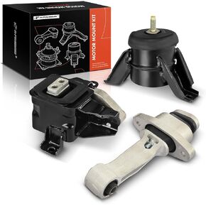 A-Premium 3PCS Engine Motor Mount Transmission Mount Torque Strut Mount Set Compatible with Hyundai Sonata 2015 2016 2017 2018 L4 2.4L, Automatic Transmission, Replace# 21810C1020 21830C1170