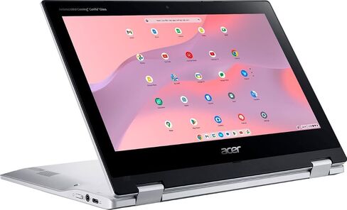 acer Chromebook Spin Newest Flagship Convertible x360 Laptop, 11.6" 2-in-1 HD Touchscreen, 8-Core MediaTek MT8183C Processor, 4GB RAM, 192GB (64GB eMMC+128GB Card), Wi-Fi, Chrome OS +HubxcelAccessory in Saudi Arabia
